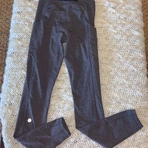 LuLulemon gray legging